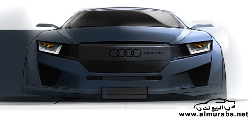 اودي تنافس بقوة في سيارات العام القادم بتصميم حديث لسيارتها أودي كواترو كوبيه Audi Quattro 13